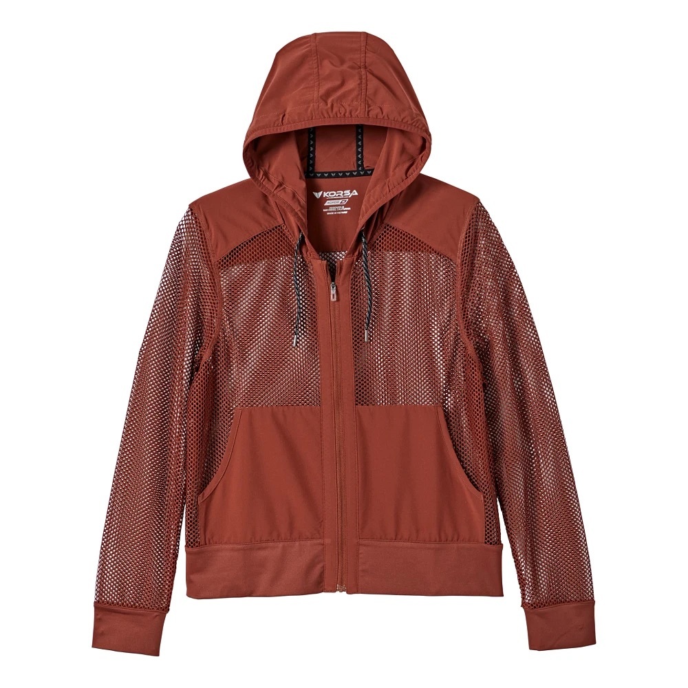 Vorssa Women's Rust Windbreaker Jacket